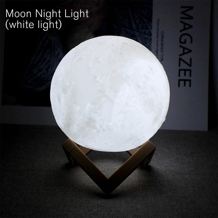 LED Moon Galaxy Night Light – Bedroom Decoration & Gift