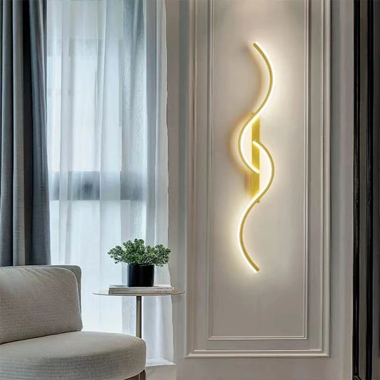 Modern Minimalist LED Wall Light – Bedroom & Living Room