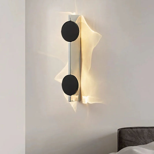 Modern Rotatable LED Wall Light – Stainless Steel