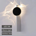 Modern Rotatable LED Wall Light – Stainless Steel